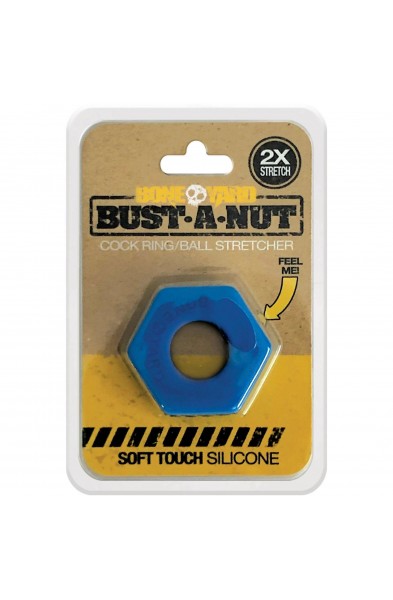 Bust a Nut Cock Ring - Blue