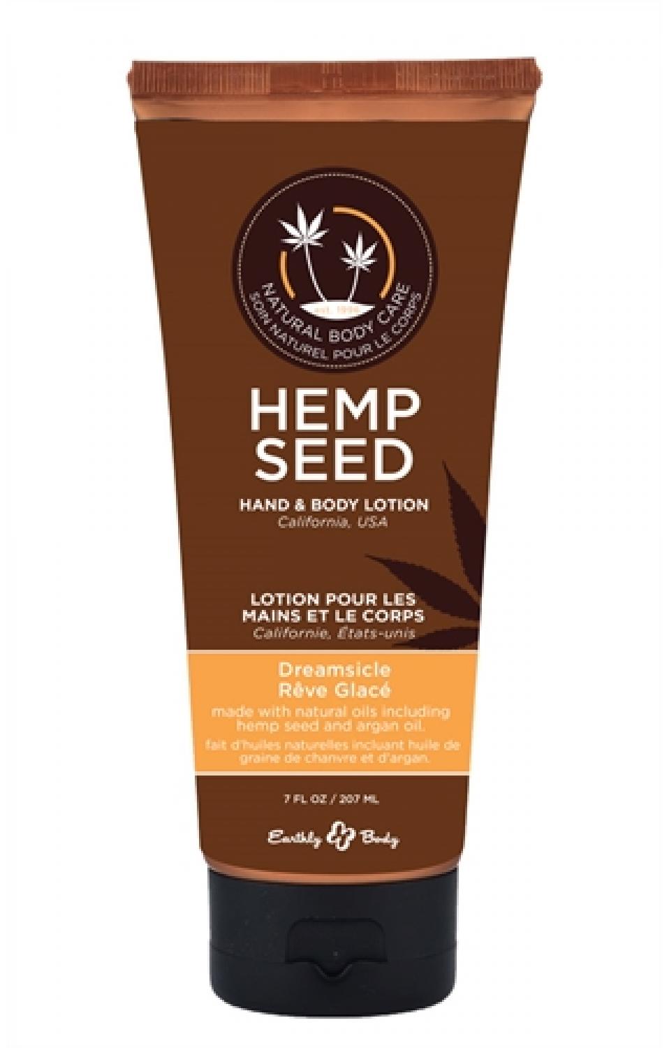 Hemp Seed Hand & Body Lotion - 7 Fl. Oz. - Dreamsicle - EB-HSV006T