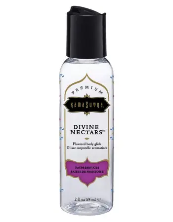Divine Nectars Flavored Body Glide - Raspberry Kiss - 2 Fl. Oz./ 59ml