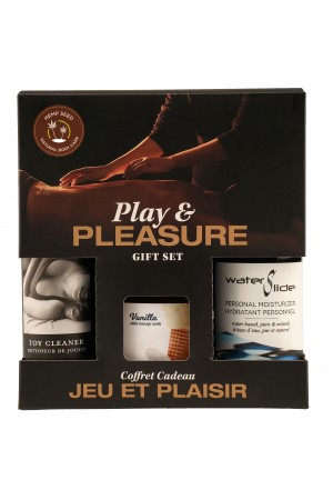 Hemp Seed by Night Play and Pleasure Gift Set - Vanilla