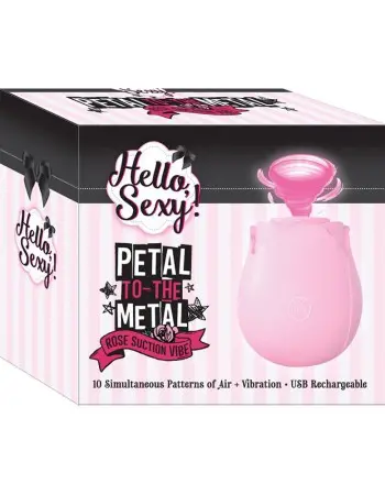 Petal to-the Metal Rose Suction Vibe