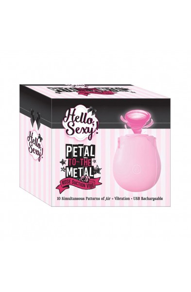 Petal to-the Metal Rose Suction Vibe