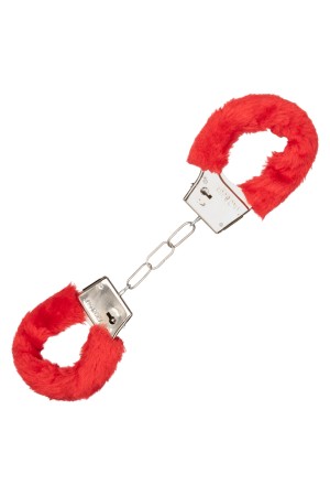 Playful Furry Cuffs - Red