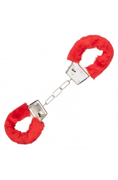 Playful Furry Cuffs - Red