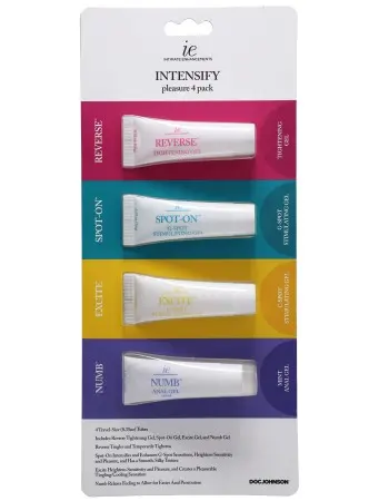 Intimate Enhancements Intensify Pleasure 4 Pack