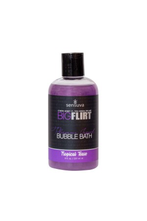 Big Flirt Pheromone Infused Bubble Bath - Tropical Tease - 8 Fl. Oz.