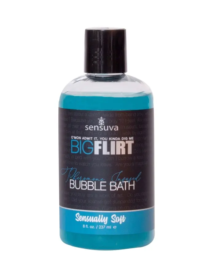 Big Flirt Pheromone Infused Bubble Bath - Sensually Soft - 8 Fl. Oz.
