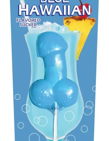 Blue Hawaiian Cocktail Sucker