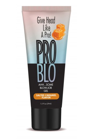 Problo Ahh...some Blow-Job Gel  - Salted Caramel - 1.5 Fl. Oz.