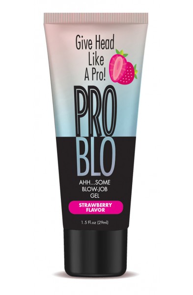 Problo Ahh...some Blow-Job Gel  - Strawberry - 1.5 Fl. Oz.