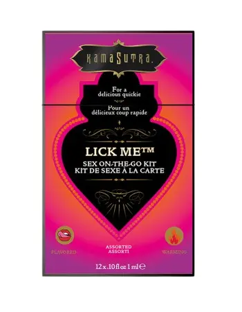 Lick Me - Sex-on-the-Go-Kit