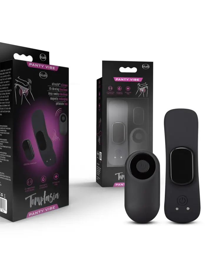 Temptasia - Remote Control Panty - Vibe - Black