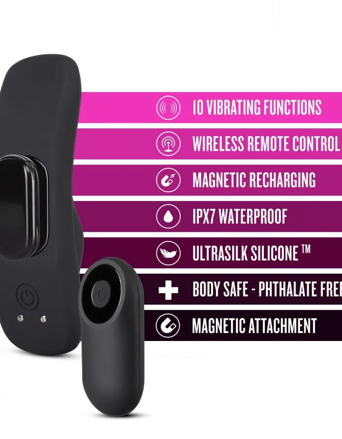 Temptasia - Remote Control Panty - Vibe - Black