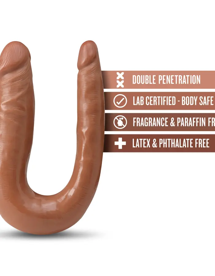 Dr. Skin Mini Double Dong - Mocha