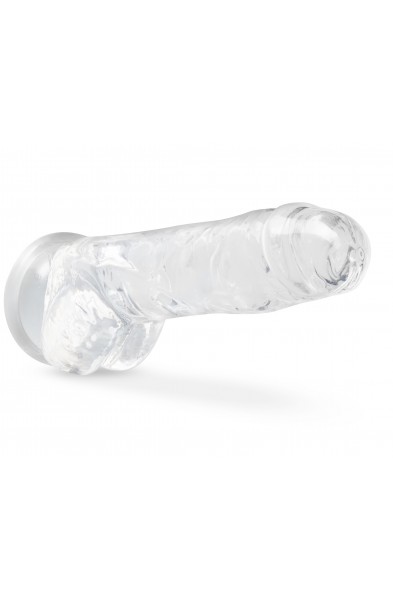 Naturally Yours - 8 Inch Crystalline Dildo - Diamond