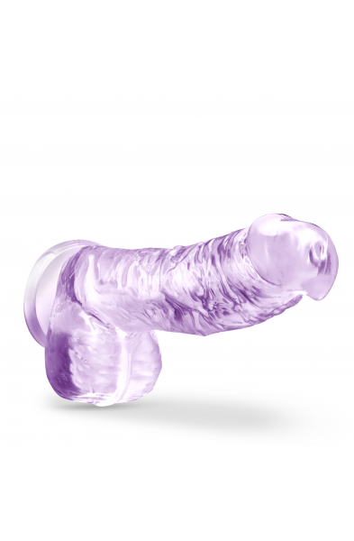 Naturally Yours - 6 Inch Crystalline Dildo -  Amethyst