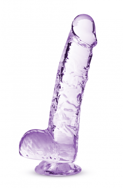 Naturally Yours - 6 Inch Crystalline Dildo -  Amethyst