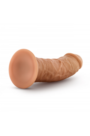 Dr. Skin Glide 8 Inch Self Lubricating Dildo -  - Mocha