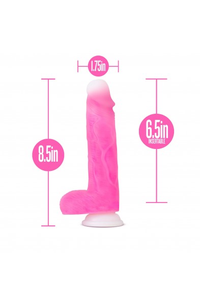 Neo Elite - Roxy - 8 Inch Gyrating Dildo - Pink