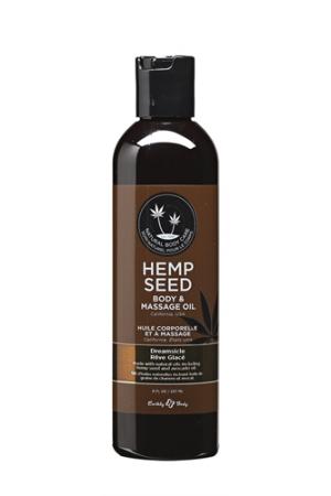 Hemp Seed Massage and Body Oil - Dreamsicle - 8 Fl. Oz./ 237ml