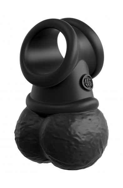 King Cock Elite - the Crown Jewels - Vibrating  Vibrating Silicone Swinging Balls