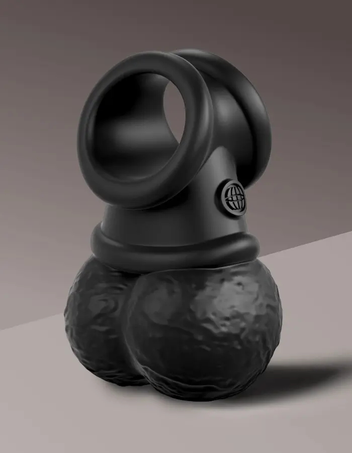King Cock Elite - the Crown Jewels - Silicone  Silicone Weighted Swinging Balls