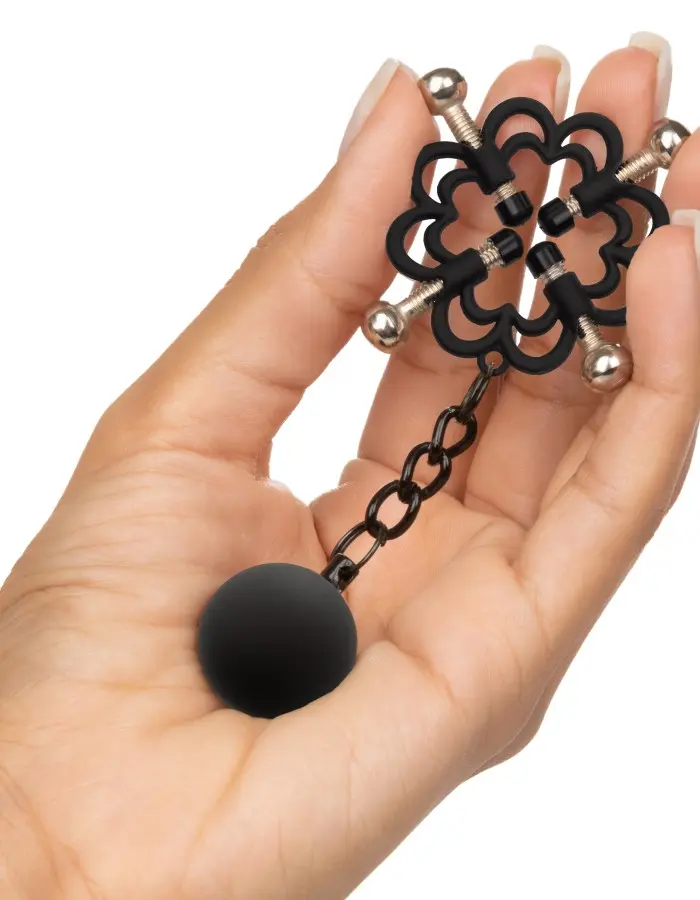 Nipple Grips Power Grip 4-Point Weighted Nipple  Press