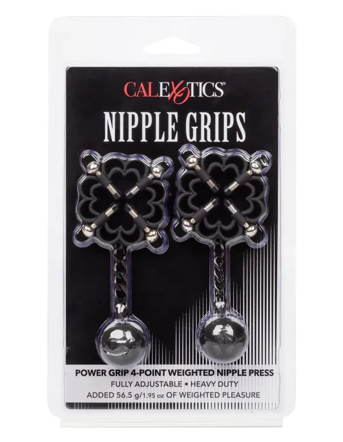 Nipple Grips Power Grip 4-Point Weighted Nipple  Press