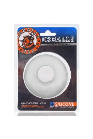 Bigger Ox Cockring - Clear Ice