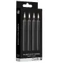 Teasing Wax Candles - Black - 4-Pack