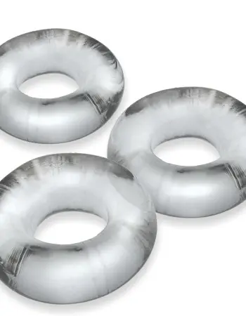 Fat Willy 3-Pack Jumbo C-Rings - Clear