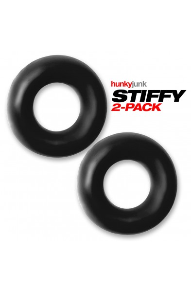 Stiffy  2 -Pack Bulge-Rings - Tar Ice