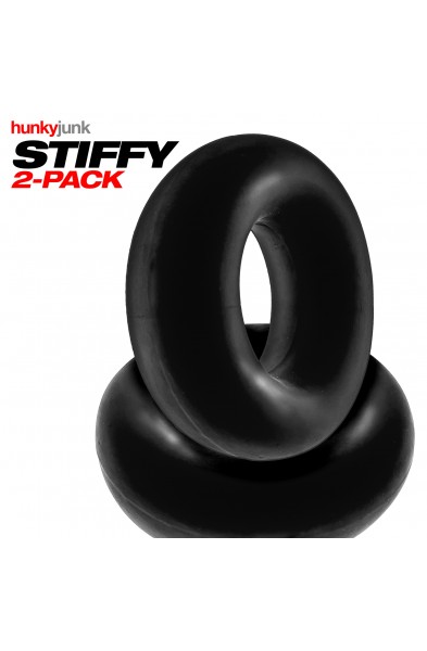 Stiffy  2 -Pack Bulge-Rings - Tar Ice