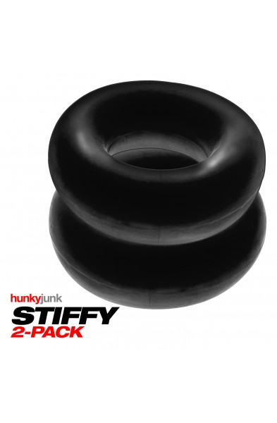 Stiffy  2 -Pack Bulge-Rings - Tar Ice