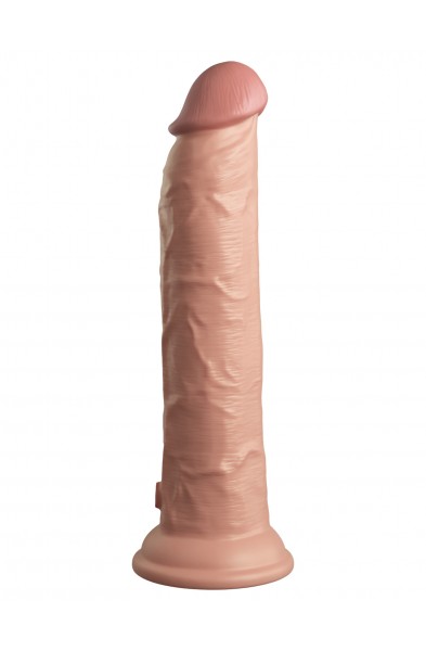 King Cock Elite 9 Inch Silicone Dual Density  Cock - Light