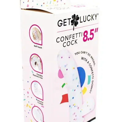 Confetti Dildo 8.5