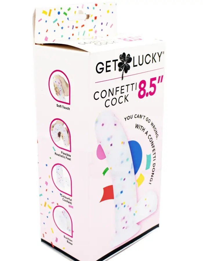 Confetti Dildo 8.5
