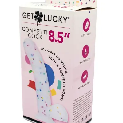 Confetti Dildo 8.5