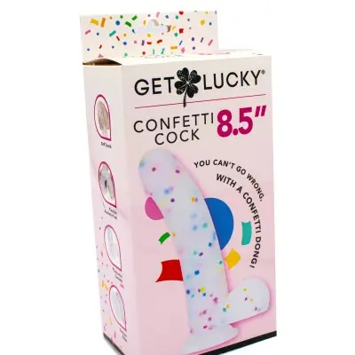 Confetti Dildo 8.5