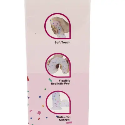 Confetti Dildo 8.5