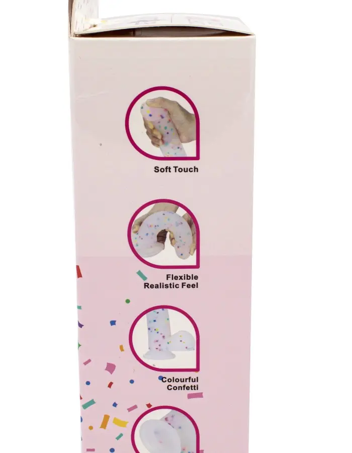 Confetti Dildo 8.5