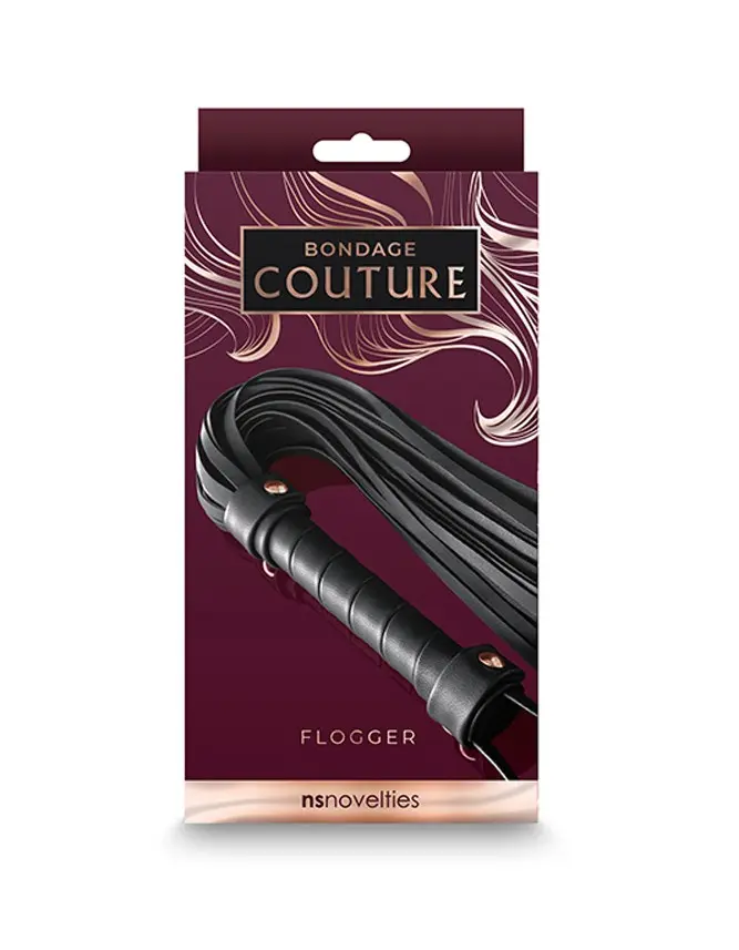 Bondage Couture - Flogger - Black
