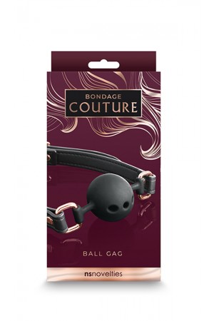 Bondage Couture - Ball Gag - Black