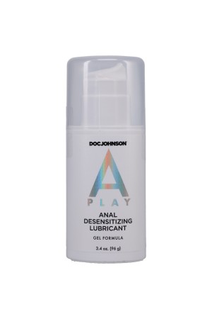 A-Play - Anal Desensitizing Lubricant - Gel  Formula - 3.4 Fl. Oz. - Bulk