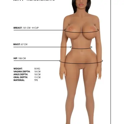 Kitty - Realistic Sex Doll - Bulk Packaging
