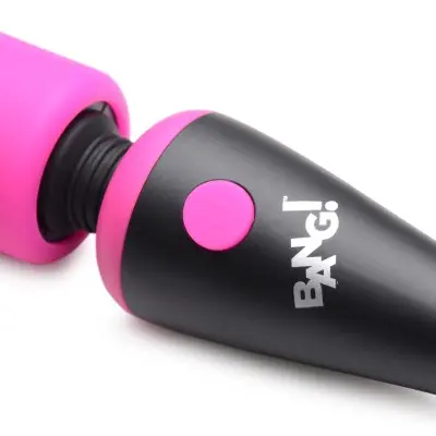 Bang - 10x Vibrating Mini Silicone Wand - Pink