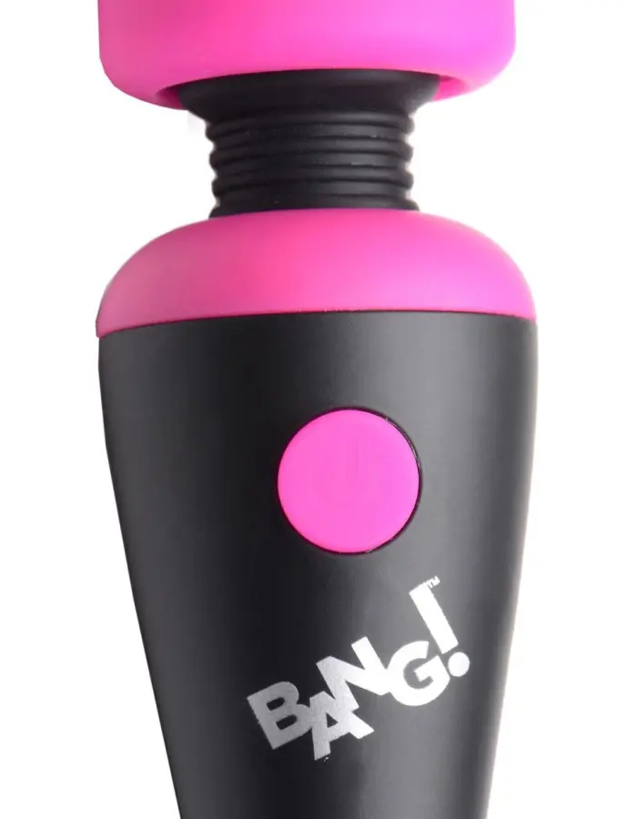 Bang - 10x Vibrating Mini Silicone Wand - Pink