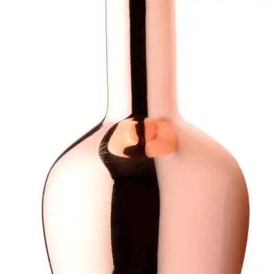 Pink Rose Gold Anal Plug - Small