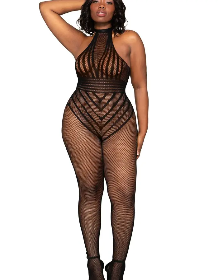 Bodystocking - Queen Size - Black