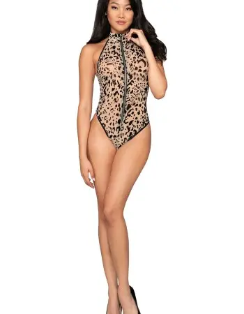 Teddy - One Size - Nude Black